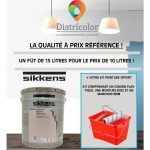 Districolor propose de la peinture murale